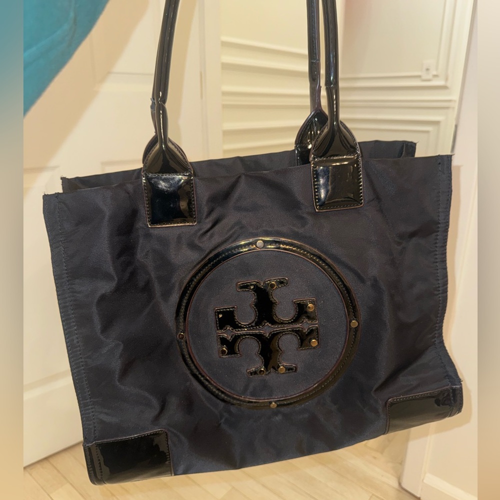 Tory Burch Nylon Black Tote